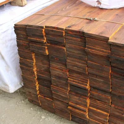 Stained Cedar Wood